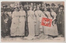 CPA 95 BEAUMONT SUR OISE Cavalcade Du 24 Mars 1912 Les Reines Et Le Comité - Beaumont Sur Oise