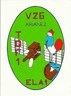 Autocollant Lancement ARIANE V26 Du 28 Octobre 1988 - CLUB PHILATELIQUE DE KOUROU - ESPACE - Adesivi