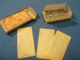 Lames De Rasoir Anciennes/MIRA/Lame Extra-mince Luxe/Acier Suédois/Fabrication Française/(4 Lames)/Vers1920-50   PARF104 - Razor Blades