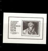 DDR Block 040 Caspar Friedrichs Postfrisch MNH *** ( 3 Blocks / 3 Items) - 1971-1980