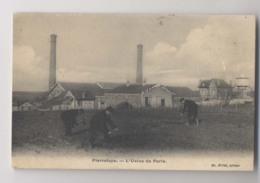 PIERRELAYE (95 - Val D'Oise) - 1908 - L'Usine De Paris - Jardin Et Jardiniers - Animée - Pierrelaye