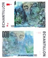 FRANCE TEST NOTE ECHANTILLON ORIGINAL BANQUE DE FRANCE 100 MAURICE RAVEL NEUF - Sonstige & Ohne Zuordnung