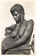 TCHAD TYPE DE FEMME DE FORT-LAMY " ENFANT AVEUGLE " ETHNOLOGIE ETHNIC AFRIQUE EROTISME EROTICISM NAKED WOMAN Curiosa - Tchad
