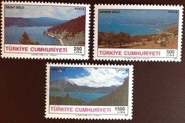 Turkey 1991 Lakes MNH - Ungebraucht