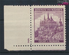 Böhmen Und Mähren 27 Mit Plattennummer Postfrisch 1939 Ruttenberg (9254885 - Nuovi