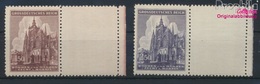 Böhmen Und Mähren 140LW-141LW Mit Leerfeld (kompl.Ausg.) Postfrisch 1944 Veits-Dom (9254978 - Neufs