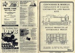 Catalogue CONNOISSEUR MODELS 1997 O Gauge Kits Locomotive & Wagon - Anglais