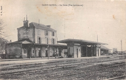 ¤¤  -  SAINT-SAVIOL   -   La Gare  - Chemin De Fer   -   ¤¤ - Autres & Non Classés