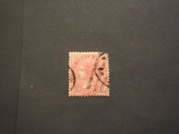 INDIA - 1865/75  REGINA  8 A. - TIMBRATO/USED - 1854 East India Company Administration