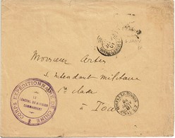 CTN54B- CORPS EXPEDITIONNAIRE DE CHINE  LETTRE EN FM 6/1/1901 - Briefe U. Dokumente