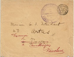 CTN54B- CORPS EXPEDITIONNAIRE DE CHINE  LETTRE EN FM 6/2/1901 - Lettres & Documents