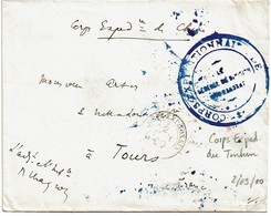 CTN54B- CORPS EXPEDITIONNAIRE DU TONKIN LE EN FM 2/9/1900 - Storia Postale