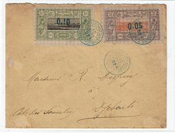 CTN54B- COTE DES SOMALIS LE DU 15/3/1902 POUR DJIBOUTI SIGNEE ROUMET - Lettres & Documents