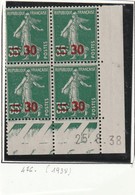 France Coin Daté Du Numéro  476 Sans Charniére **  Luxe De 1938 - 1930-1939