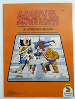 RARE LIVRE DES REGLES JEU SCHMIDT MARVEL SUPER HEROS 1988 - Strange