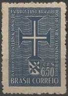 LSJP BRAZIL BRAZILIAN LUSO STUDIES BAHIA CROSS RHM 441 1959 - Unused Stamps