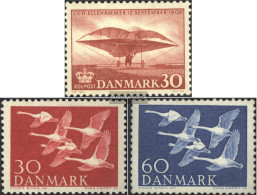 Denmark 363,364-365 (complete Issue) Volume 1956 Completeett Unmounted Mint / Never Hinged 1956 Flugversuch, NORTH - Nuevos