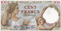 FRANCIA 100 FRANCS 1941.FR.  P-94 XF++AUNC - 100 F 1939-1942 ''Sully''