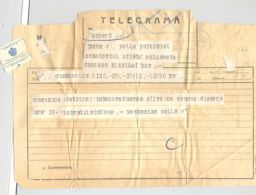 TELEGRAPH, TELEGRAMME SENT FROM CONSTANTA TO BUCHAREST, 1937, ROMANIA - Télégraphes