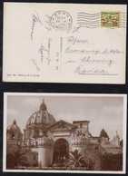 Vatikan Vatican 1933 Picture Postcard To CHIEMING Bavaria Germany - Brieven En Documenten