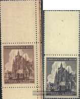Bohemia And Moravia 140LS-141LS With Blank (complete Issue) Unmounted Mint / Never Hinged 1944 St.-vitus-Dom Prague - Unused Stamps