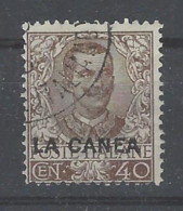 Italia - La Canea - 1905 - Usato/used - Sovrastampato - Sass. 9 - La Canea