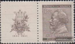Bohemia And Moravia WZd24 Unmounted Mint / Never Hinged 1941 Dvorak - Unused Stamps