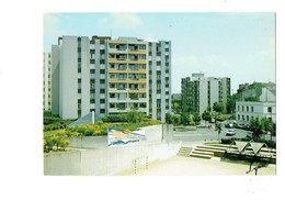 Cpm - 95 - ARGENTEUIL - Place Salvador Allende - Immeuble - Dessin Décor Mural - But Terrain Football - Argenteuil
