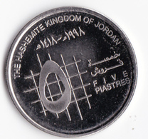 5 PIASTRES - HUSSEIN - Jordanie