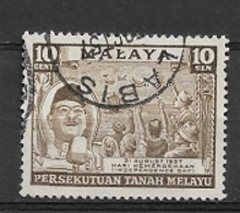 MALASIA FEDERATION  1957 Independence Day   USED - Federation Of Malaya