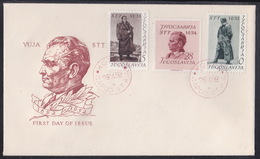 Triest B, 1952, Tito, FDC - Marcophilia