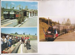 3 CPM DPT 82 MONTCLAR DE QUERCY, UN TRAIN PAS COMME LES AUTRES - Montclar De Quercy