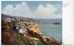 VENTNOR FROM THE PARK / ADDRESS - LONGCROSS FARM, HEADLEY COMMON, NEWBURY (TUCK'S) - Ventnor