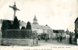 CAMON    CHRIST ET RUE DE L EGLISE - Longueau