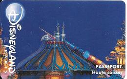 PASS-DISNEYLANDPARIS -1996-SPACE MOUNTAIN-ADULTE-V° N° S 049530 VERTICAL A Droite-MKP Valide1 Jour/GROUPE SCOLAIRE-TBE- - Pasaportes Disney