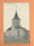 CPA  - Ste Geneviève  - ( Oise)  - L'église - Sainte-Geneviève