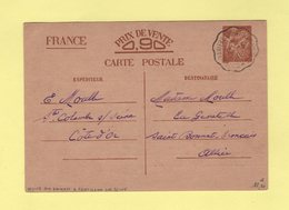 Convoyeur - Nuits Sur Ravieres A Chatillon Sur Seine - 13-5-1941 - Railway Post