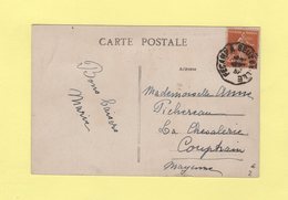 Convoyeur - Fecamp A Beuzeville - 1932 - Cpa De Fecamp - Poste Ferroviaire