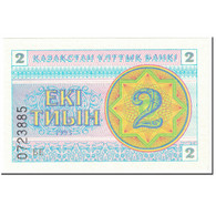 Billet, Kazakhstan, 2 Tyin, 1993, Undated (1993), KM:2c, NEUF - Kazachstan