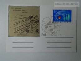 D161781  Commemorative - Hungary - FÓT- Kisalag Általános Iskola 1976 - Hojas Conmemorativas