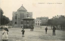 FIRMINY EGLISE ET LE KIOSQUE - Firminy