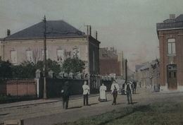 Dampremy Rue De Charleroi Avec Attelage (coin Inf. Droit Légèrement Plié) - Chapelle-lez-Herlaimont