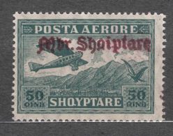 Albania 1929 Airmail Mi#213 Mint Never Hinged, Expert Mark - Albania