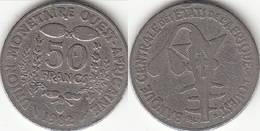 Repubblica Centro Africana 50 CAF Francs  1982 FAO KM#6 - Used - Africa Orientale E Protettorato D'Uganda