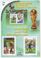ALGERIA ALGERIE - 2010 - Notice Folder Brochure  World Cup Football South Africa - Futbol Leaflet Soccer - 2010 – South Africa