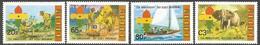 Ghana 1982 Scouting Baden Powell Tree Planting Sailing Fire Elephant Michel Set 940-943 Mint - Ghana (1957-...)