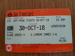 London Day Travelcard - Europe