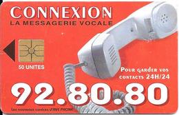 CARTE+PUCE-MAROC-AVE PHONE-50U-GEMA-CONNEXION-MESSAGERIE VOCALE-BE - Maroc