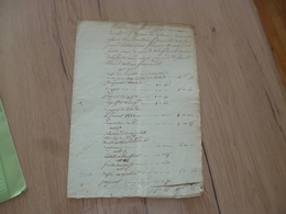 Acte Lozère Florac Archive Cabiron 1820 Saint Etienne Vallée Française Rôle  Martin 6p - Manuscrits