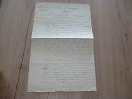 Acte De Remplacement Dans Le Corps Versailles 04/02/1 855 2ème Régiment Carabiniers Martinon Gustave N°2 - Documents